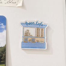 5mm Hand-draw Custom Storefront Acrylic Fridge Magnet