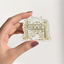 5mm Wedding Venue Hand-drawn Illustration Acrylic Wedding Keepsake