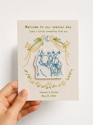Personalized Save The Date Keepsake